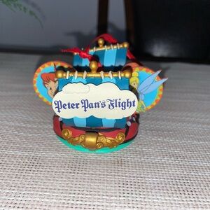 Disney Park’s Peter Pan’s Flight Attraction Ear Hat Ornament –